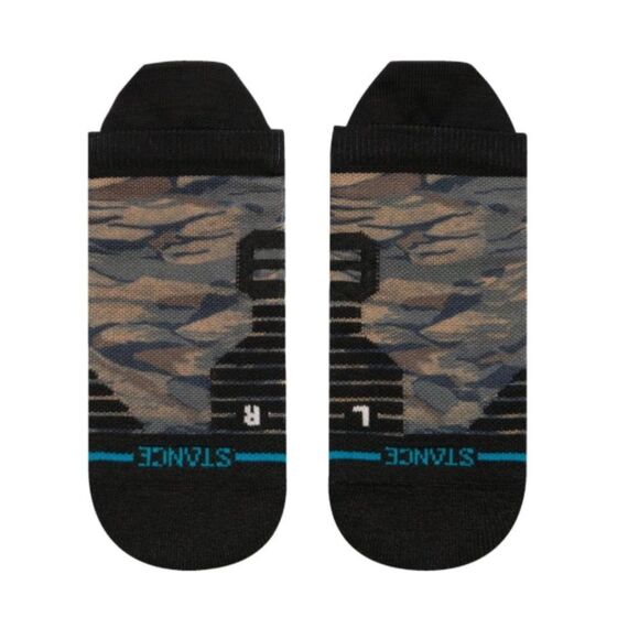 Stance Black and Gray Athletic Socks for Performance - Picture 2 of 8